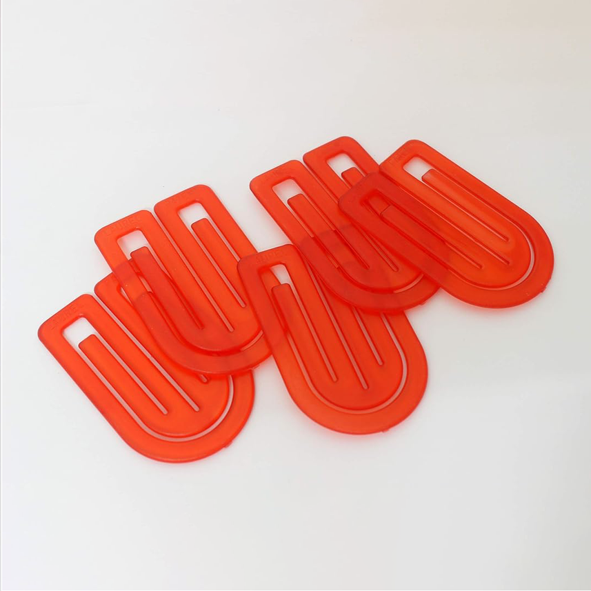 Laurel | KingKlip | Crystal Red | Feather Light Paper Clip | 50mm | 20 Clips Pack