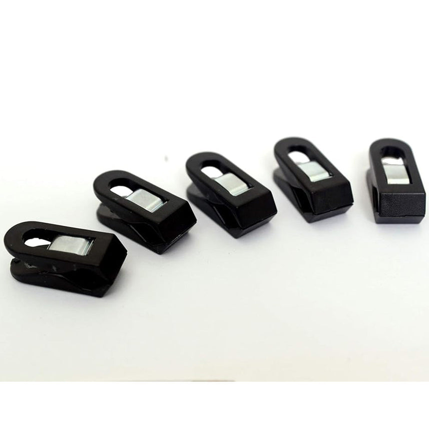 Laurel | Multi Klip | Pegy | Black | 5 Pieces | 10/25 mm