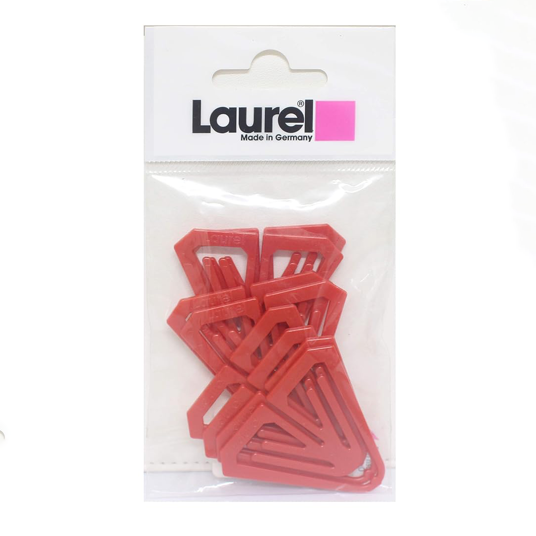 Laurel | Red Butterfly | Paper Clips | 50mm | Pack of 8 Clips