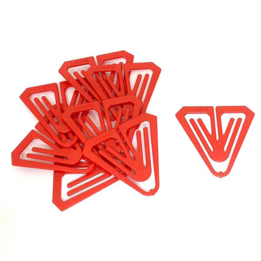 Laurel | Red Butterfly | Paper Clips | 50mm | Pack of 8 Clips