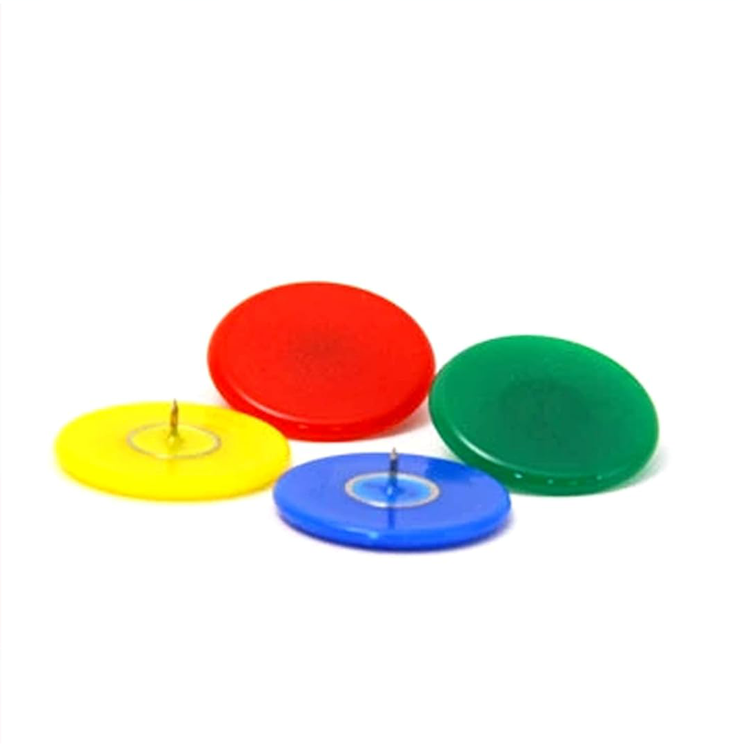 Laurel | Super Drawing Pin | Assorted Colours |  30mm | 4 Pieces