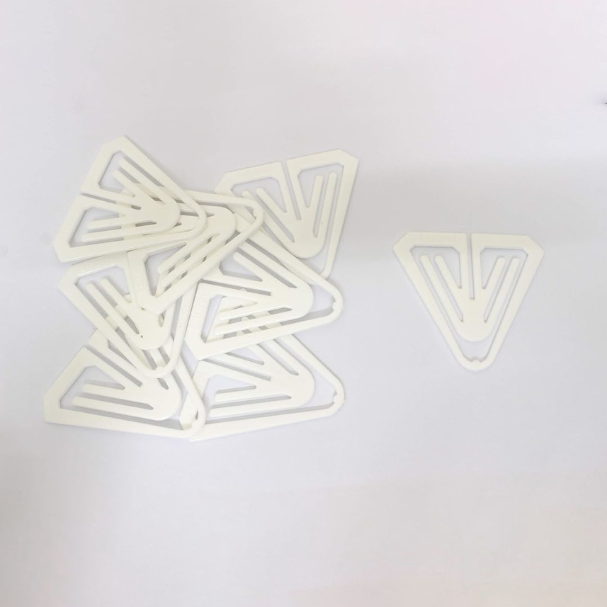 Laurel | White Butterfly | Paper Clips | 50mm | Pack of 8 Clips