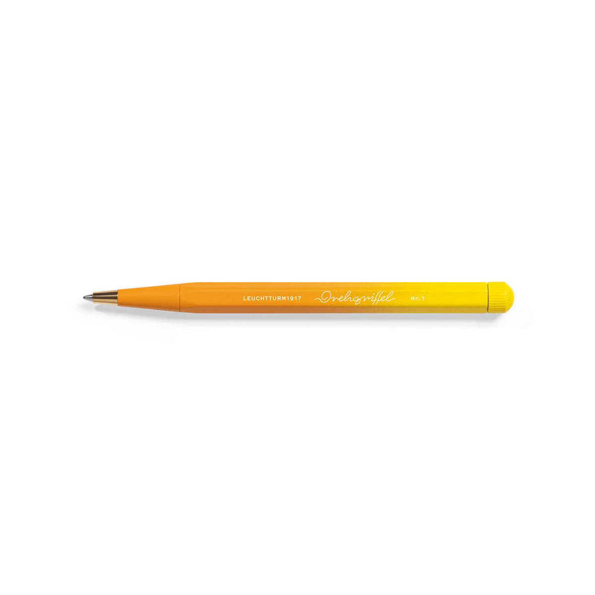 LEUCHTTURM1917 Drehgriffel No.1 Gradient Ballpoint Pen - Rising Sun/Lemon