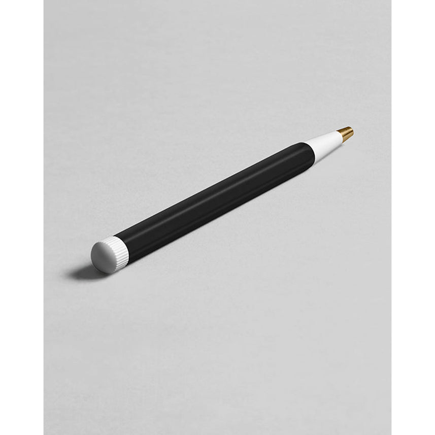 LEUCHTTURM1917 Ball Point Pen with Royal Blue Ink | Drehgriffel No. 1 | Black | Twist Mechanism