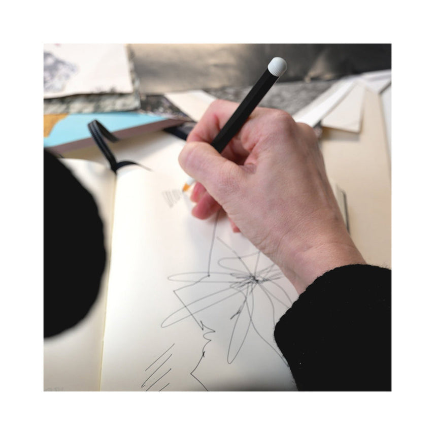 LEUCHTTURM1917 Ball Point Pen with Royal Blue Ink | Drehgriffel No. 1 | Black | Twist Mechanism