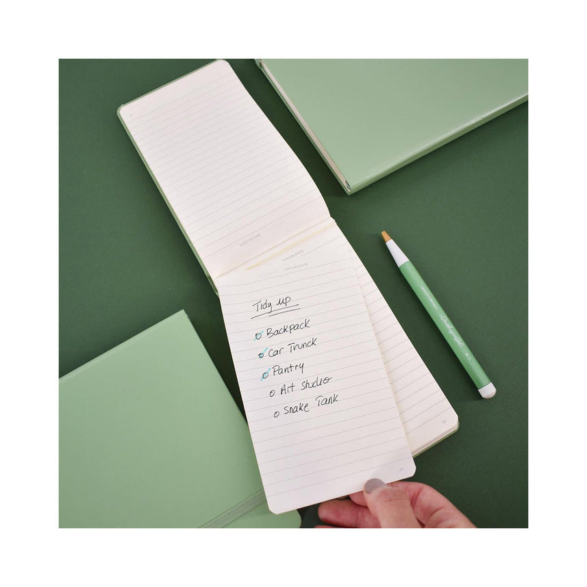 LEUCHTTURM1917 Gel Pen with Document Proof Black Ink | Drehgriffel No. 1 |Sage Green| Twist Mechanism