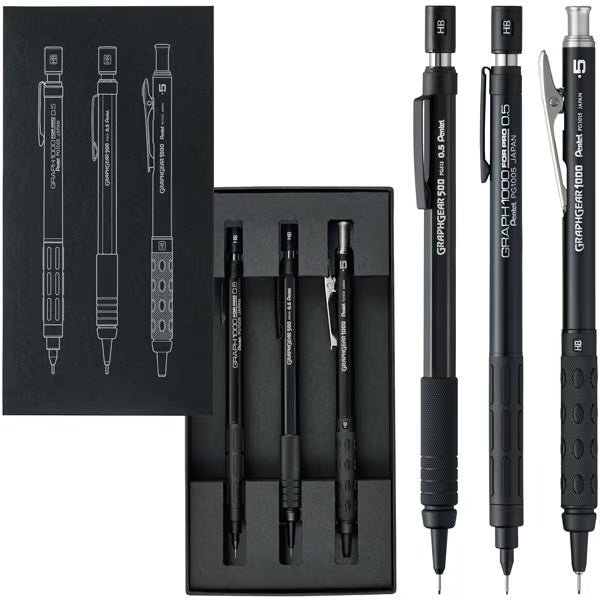 [Limited] Mechanical Pencil 60th Anniversary 3-Piece Set / Pentel