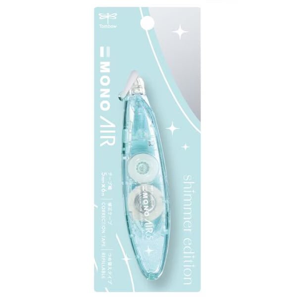 Tombow | Correction Tape | 6m | Mono Air 5 | Refillable | 5mm | Shimmer Edition
