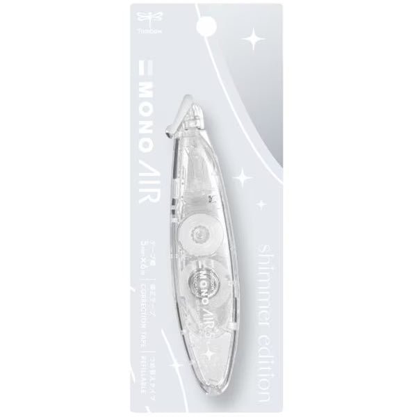 Tombow | Correction Tape | 6m | Mono Air 5 | Refillable | 5mm | Shimmer Edition
