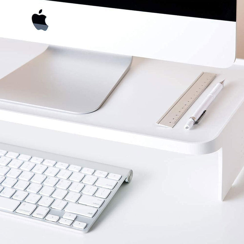 Litem Monitor Stand Up Desk Organizer Set - Black