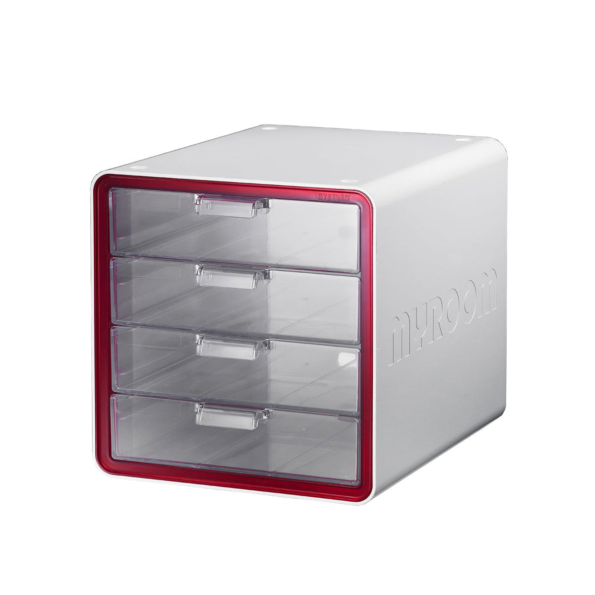 Litem My Room Multi Utility Storage Cabinet 4 Drawers - Red
