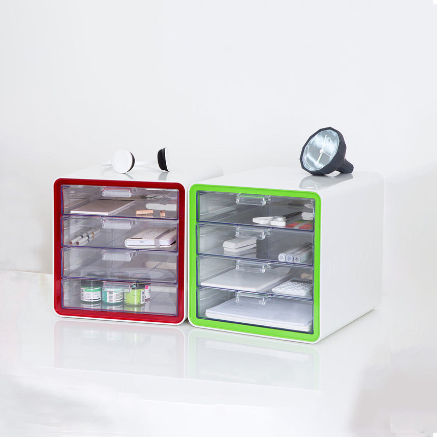Litem My Room Multi Utility Storage Cabinet 4 Drawers - Red