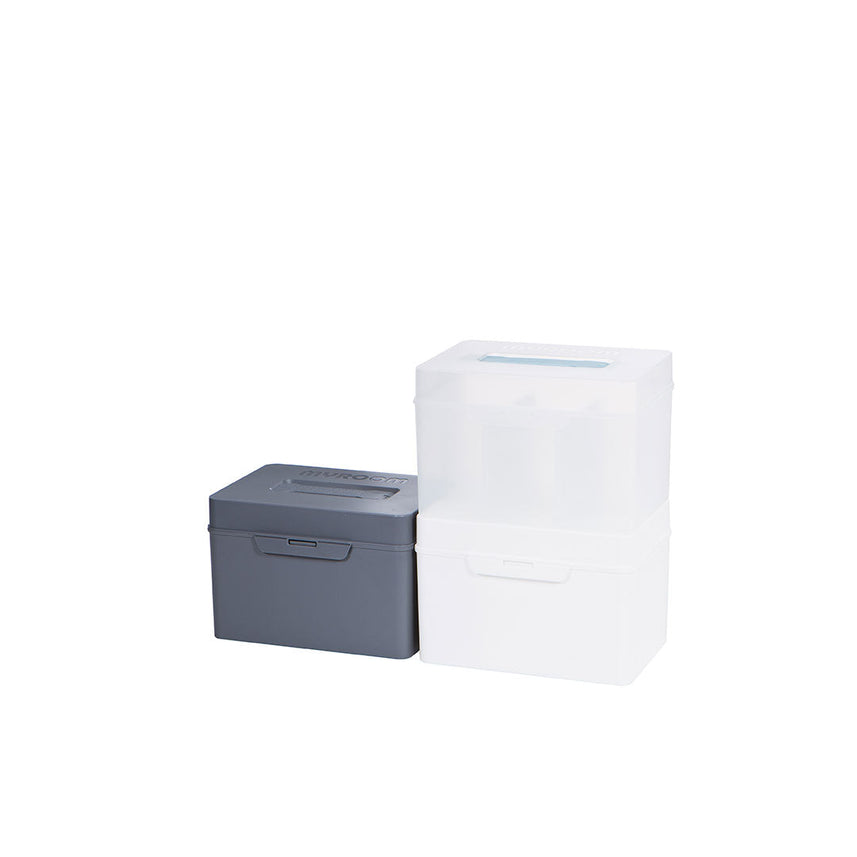 Litem My Cube Multi Utility Storage Box with Lid - Smog