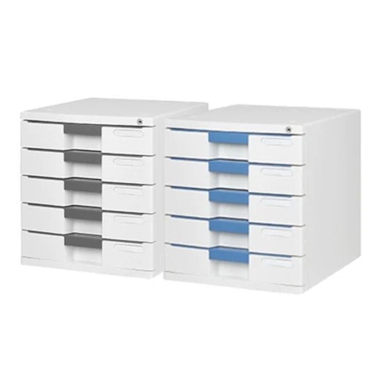 Sysmax New Max Lockable File Cabinet 5 Drawers - Grey