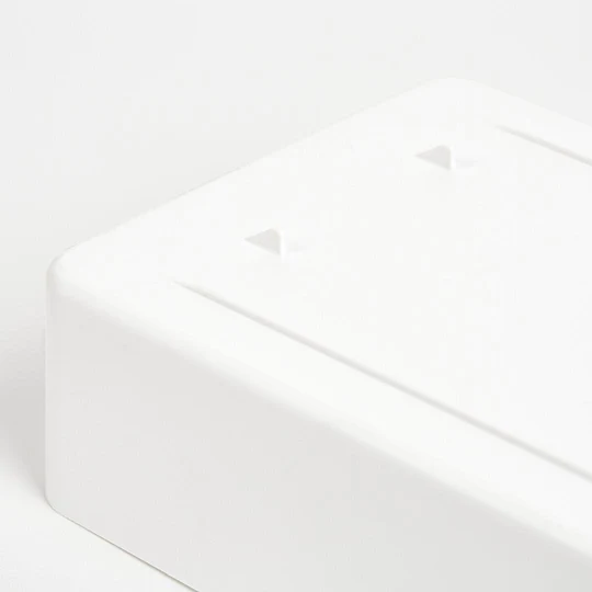 Sysmax | Olio Book Rack with 3 Compartments | 3  Transparent  Drawers | Organiser| White