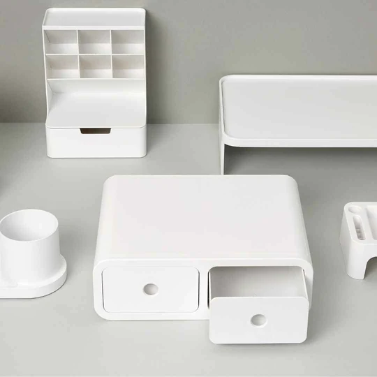 Sysmax Storage Box Monitor Stand - White