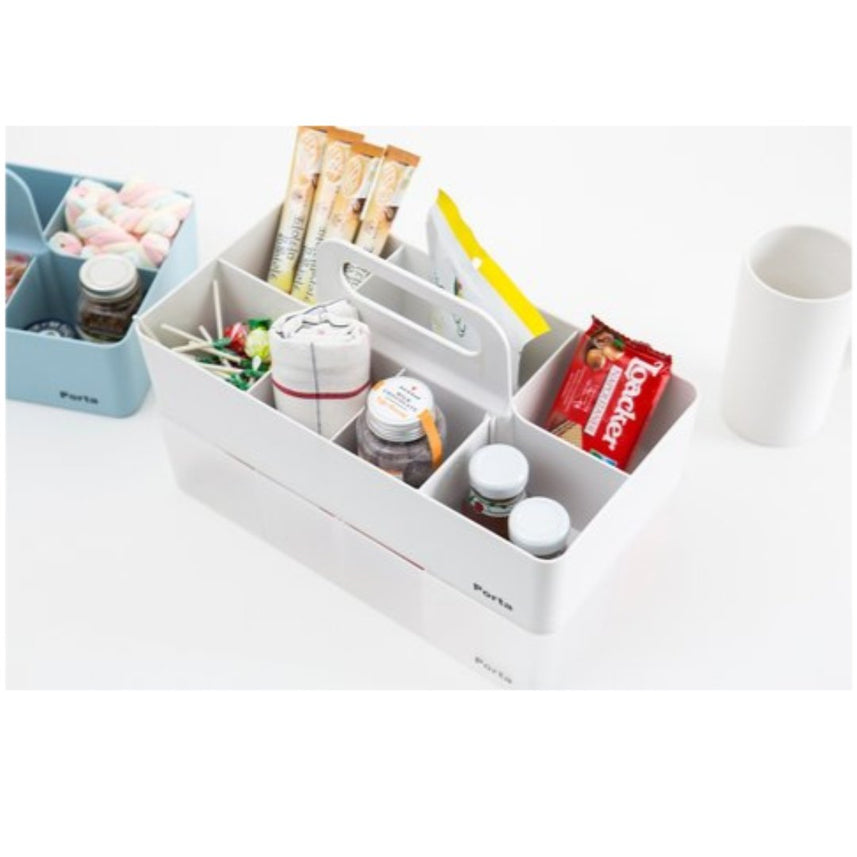 Litem Portable Stackable Porta Organizer - Ivory