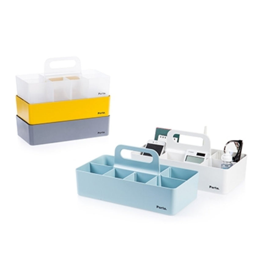 Litem | Portable | Stackable | Porta Organizer | Smog |For Office Home & Kitchen