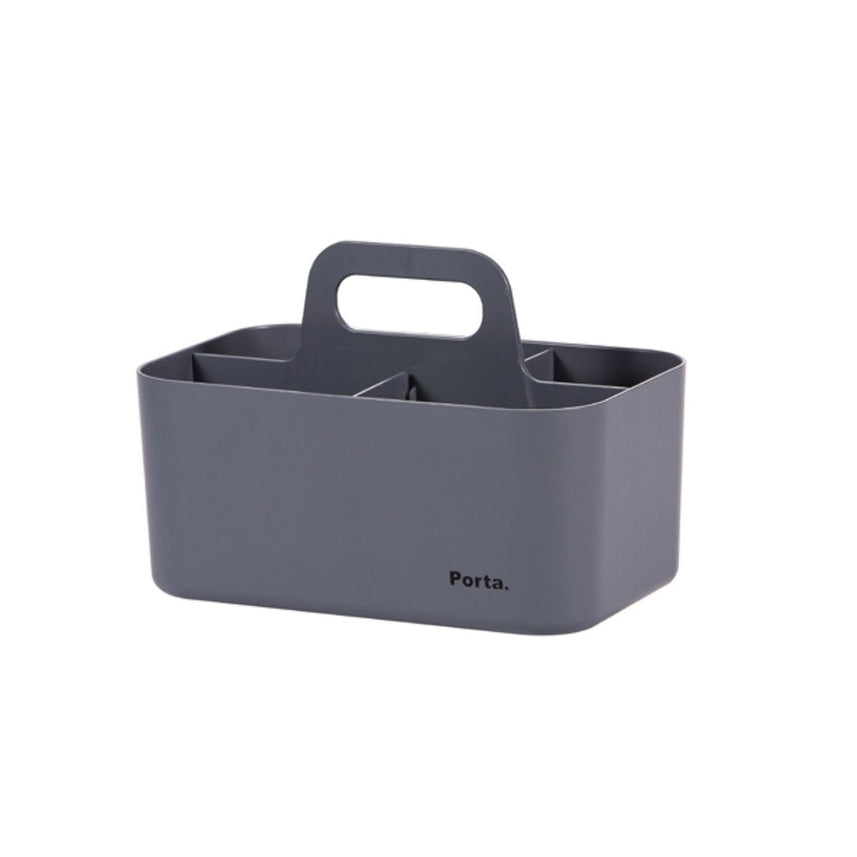 Litem | Portable | Stackable | Organizer | Grey | Porta Compact  | For Office Home & Kitchen
