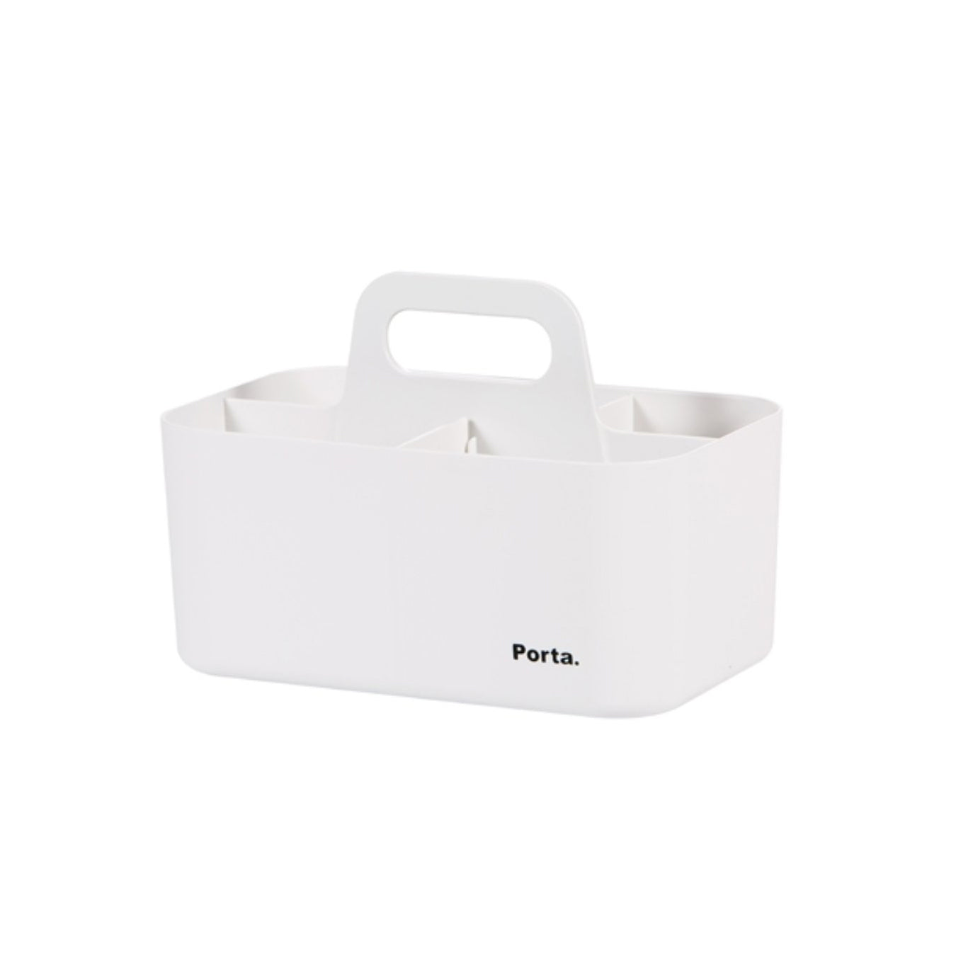 Litem | Portable | Stackable | Organizer | Ivory |Porta Compact |For Office Home & Kitchen