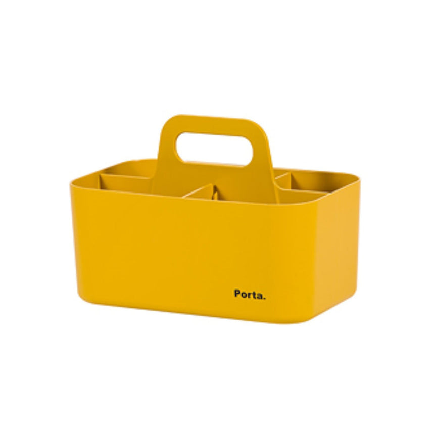 Litem | Portable | Stackable | Organizer | Yellow |Porta Compact |For Office Home & Kitchen