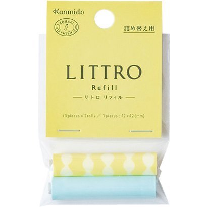Kanmido | Sticky Notes Refill | 42x2mm | Littro | Roll Type
