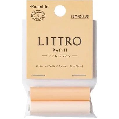 Kanmido | Sticky Notes Refill | 42x2mm | Littro | Roll Type