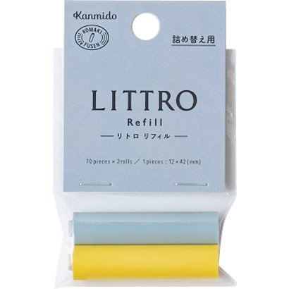 Kanmido | Sticky Notes Refill | 42x2mm | Littro | Roll Type