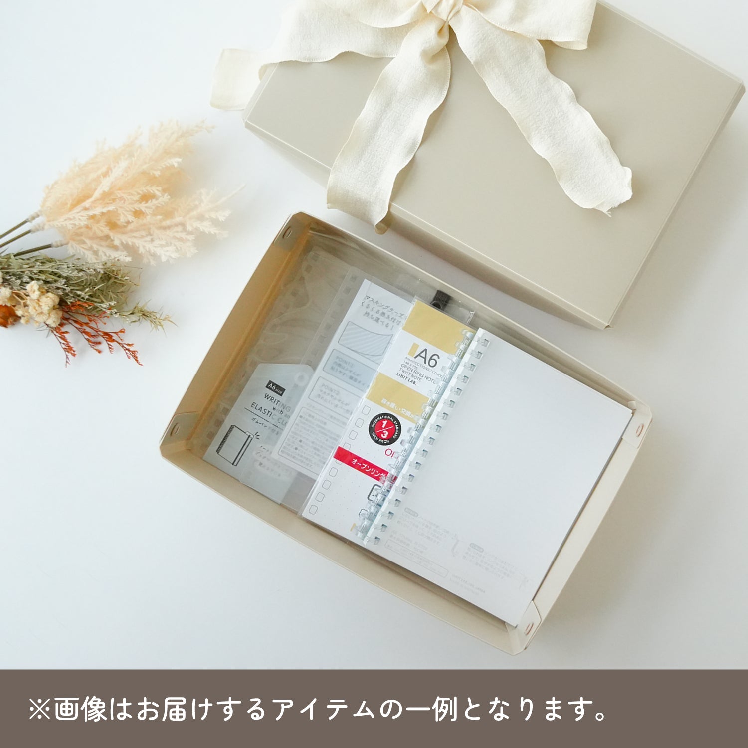 [Sold out] LIHIT LAB Lucky Bag Open Ring Notebook A6 Thick Binding