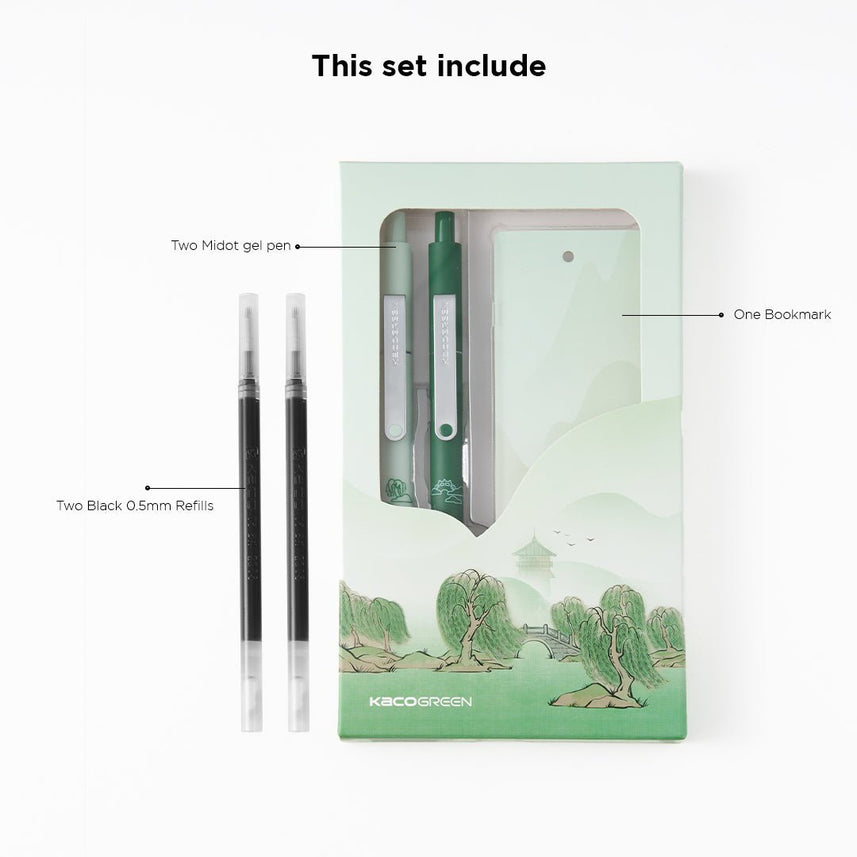 Midot West Lake Set - INDOFUTURE - K1025 - GEL PENS