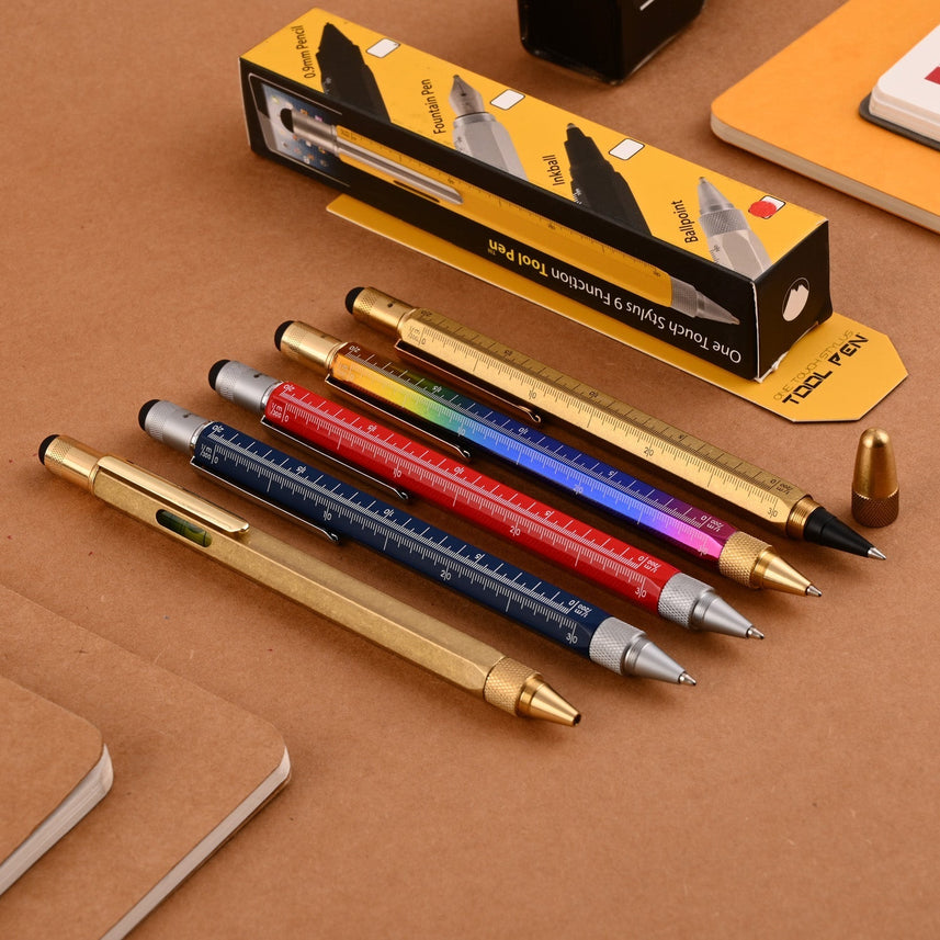 Monteverde 9 Function Tool Ball Pen - Rainbow GT - penpencilink