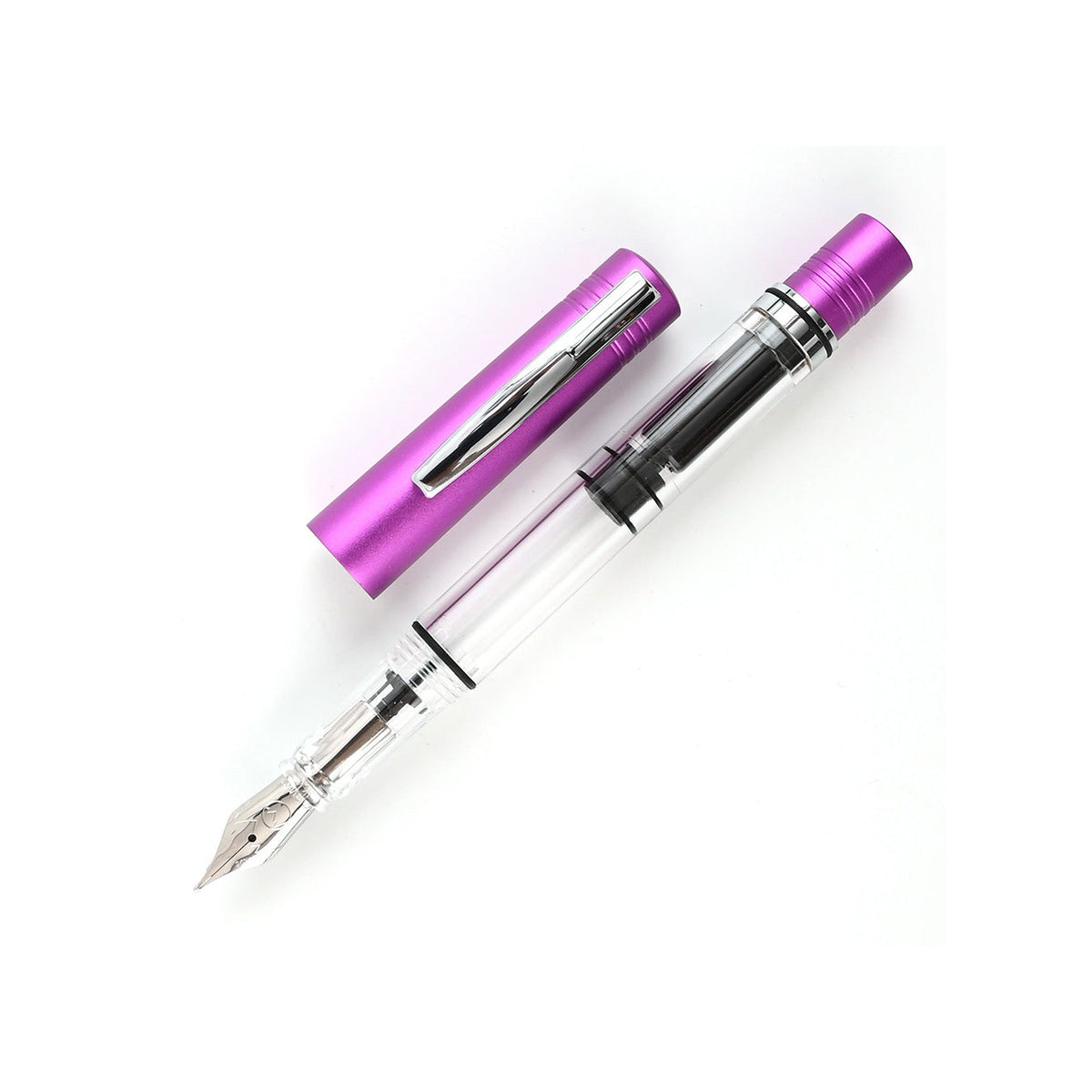 Monteverde MP1 Fountain Pen - Purple Frost CT