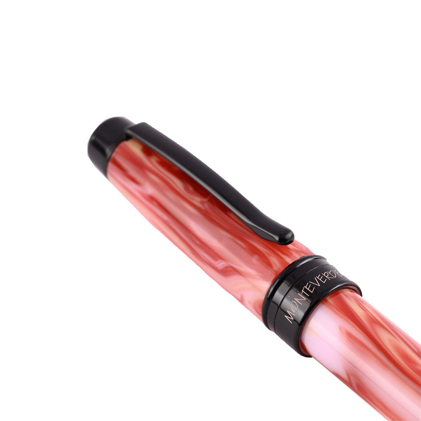 Monteverde Prima Ball Pen - Red Swirl BT