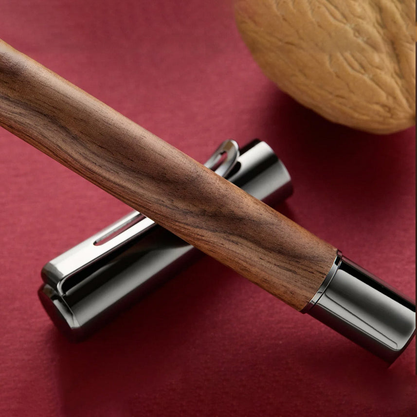 Monteverde Ritma Fountain Pen - Walnut RT - penpencilink