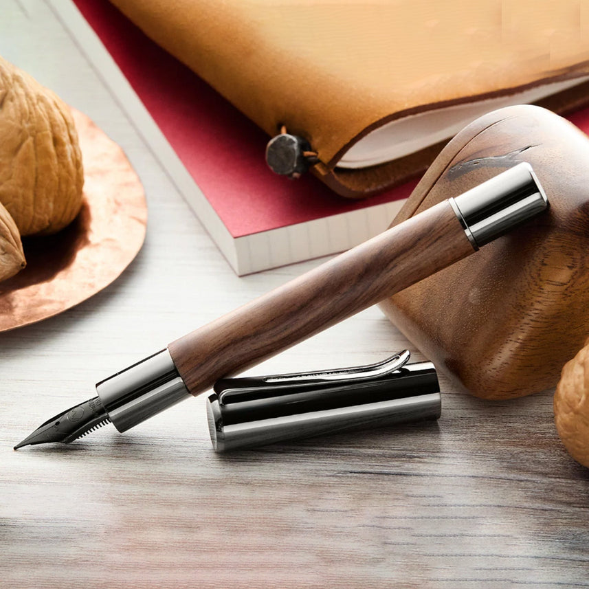 Monteverde Ritma Fountain Pen - Walnut RT - penpencilink