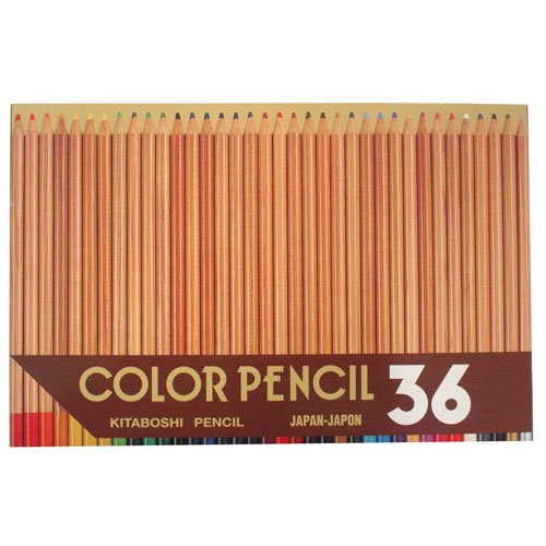 Natural Wood Color Pencils / Kita-Boshi Pencil