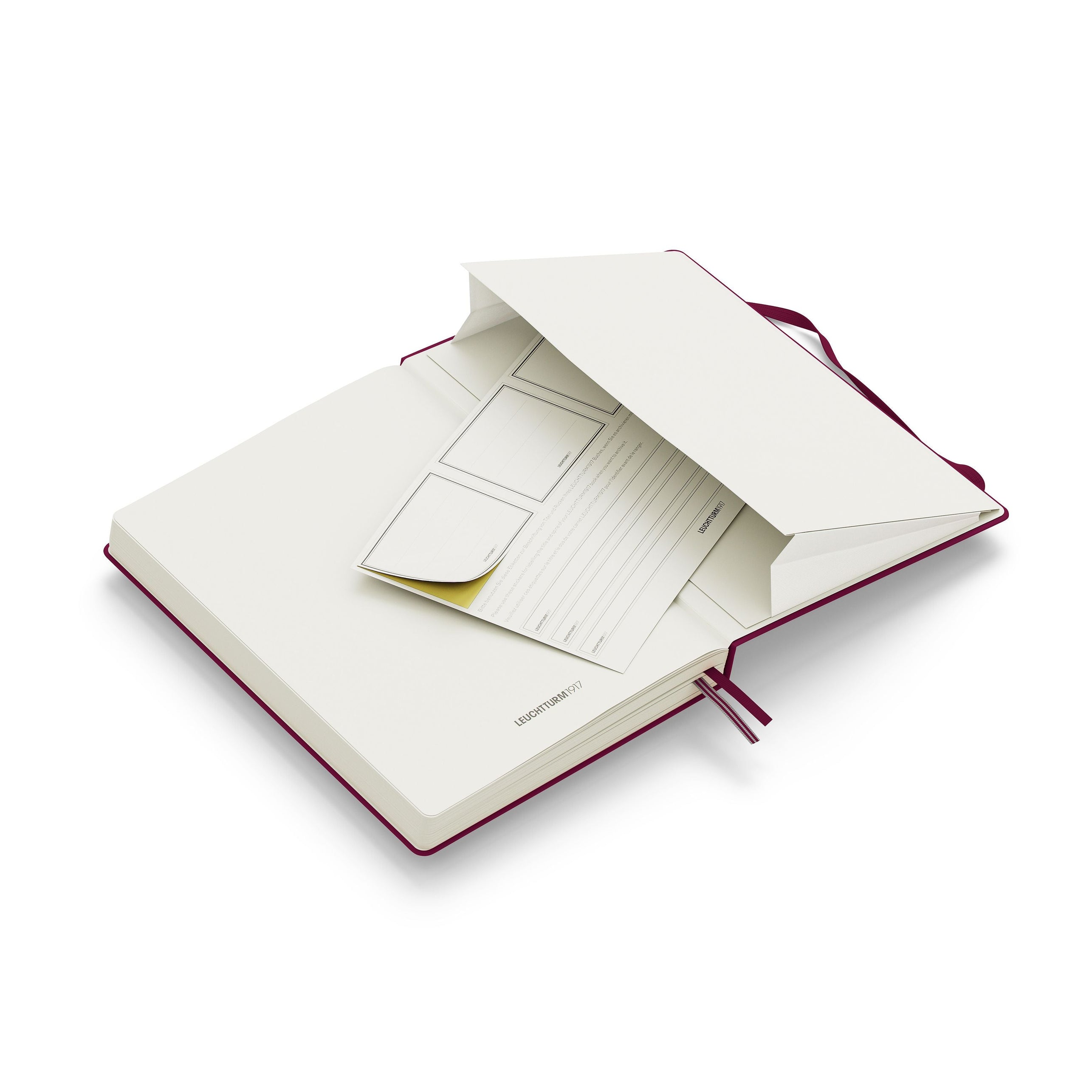 LEUCHTTURM1917 Hardcover Notebook Medium (A5), Plain, 251 Pages - Rising Sun