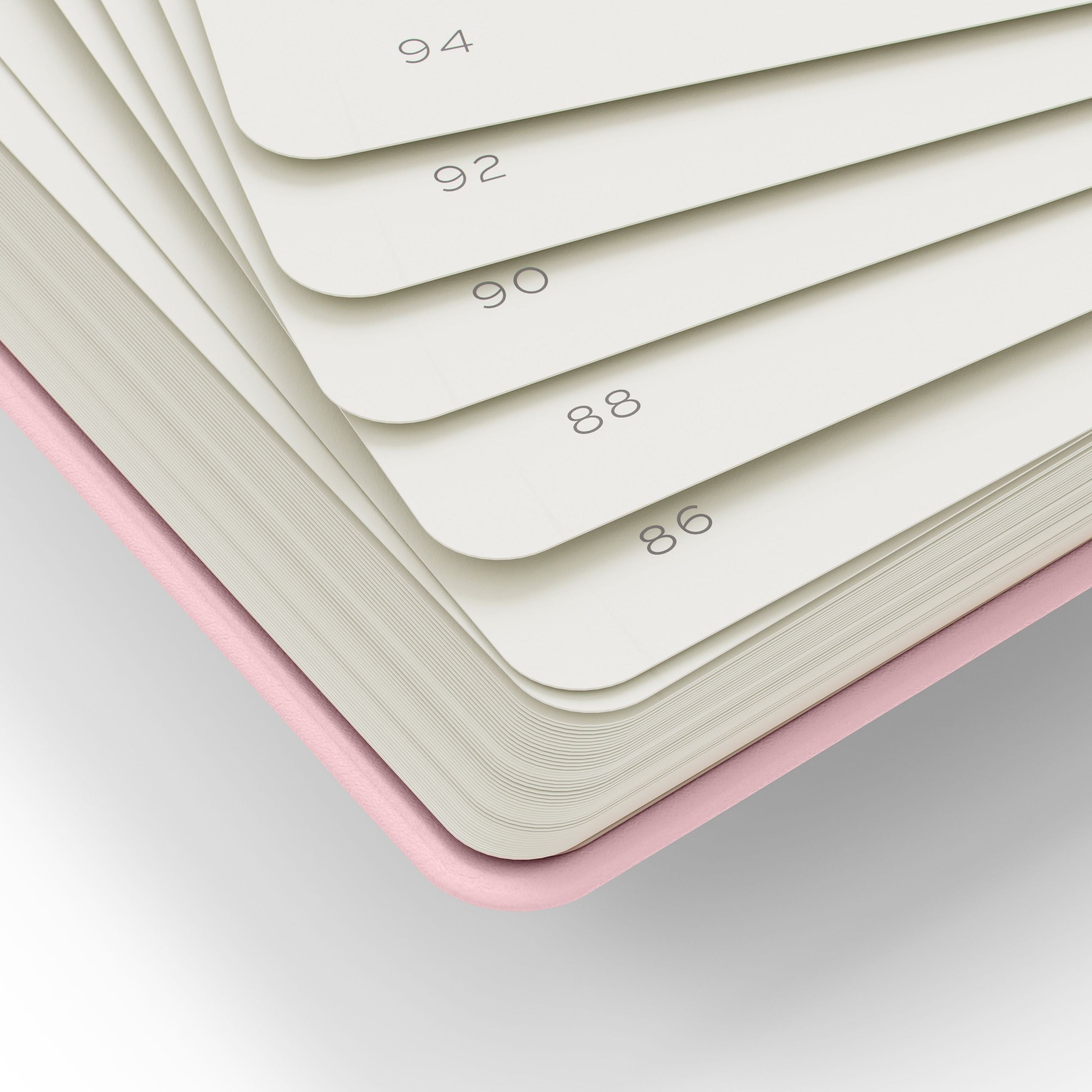LEUCHTTURM1917 Hardcover Notebook Medium (A5), Plain, 251 Pages - Powder