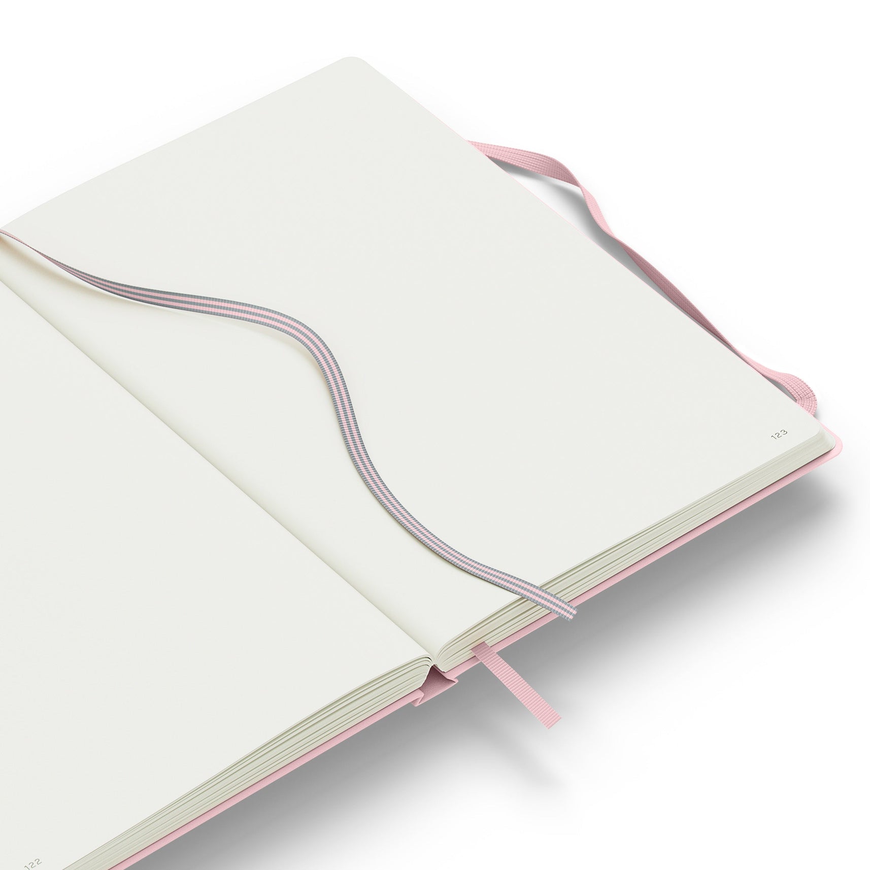 LEUCHTTURM1917 Hardcover Notebook Medium (A5), Plain, 251 Pages - Powder