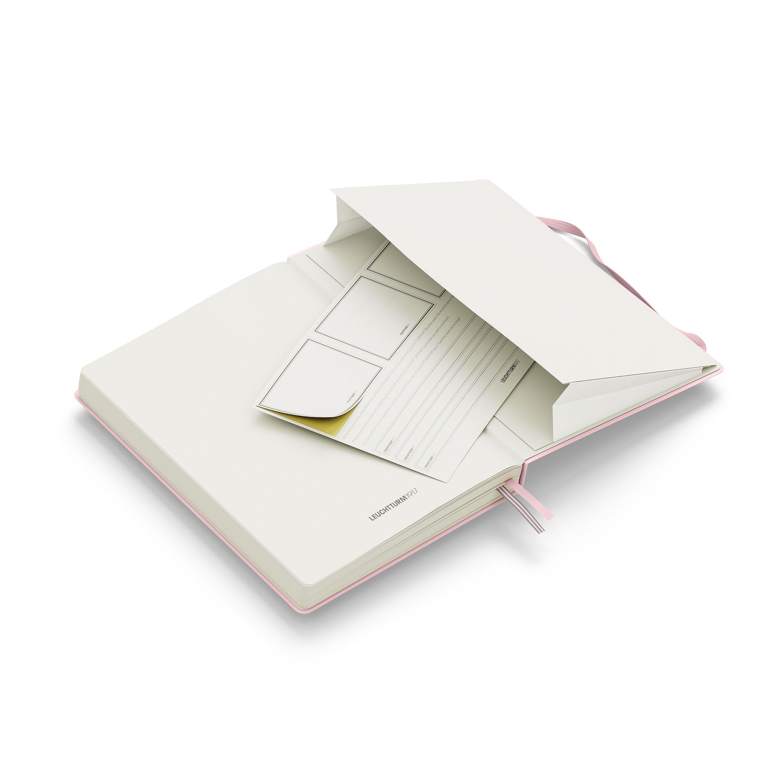 LEUCHTTURM1917 Hardcover Notebook Medium (A5), Plain, 251 Pages - Powder