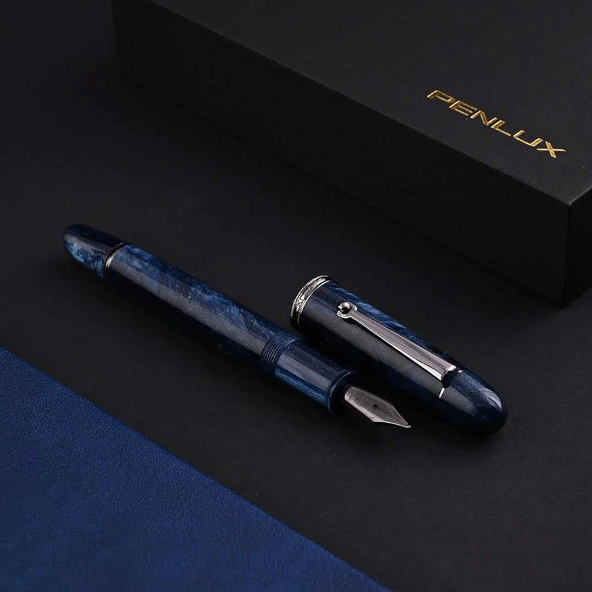 Penlux | Fountain Pen | Delgado Glad Us | Blue Grotto