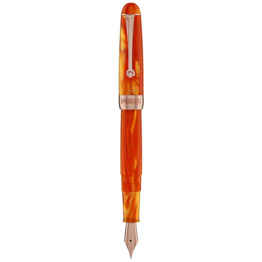 Penlux | Fountain Pen | Delgado | Tangerine - penpencilink