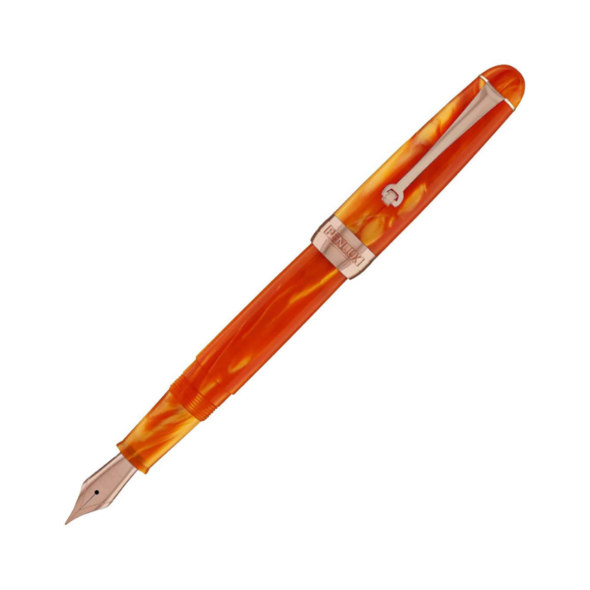 Penlux Masterpiece Delgado Tangerine Fountain Pen