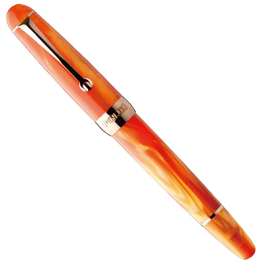 Penlux | Fountain Pen | Delgado | Tangerine - penpencilink