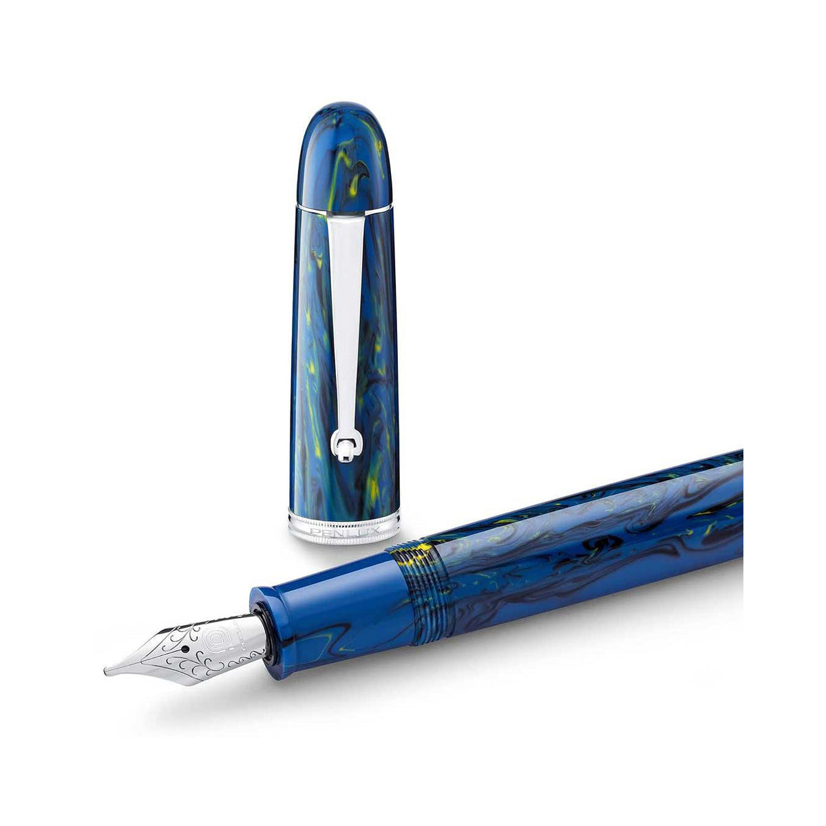 Penlux Great Natural Starry Night Fountain Pen