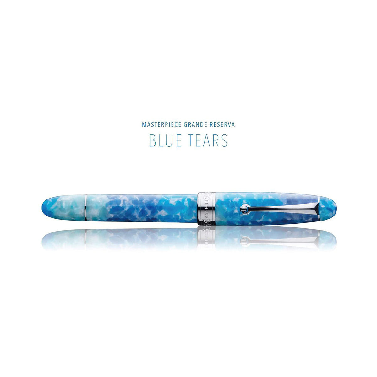 Penlux Masterpiece Grande Reserva Blue Tears Fountain Pen