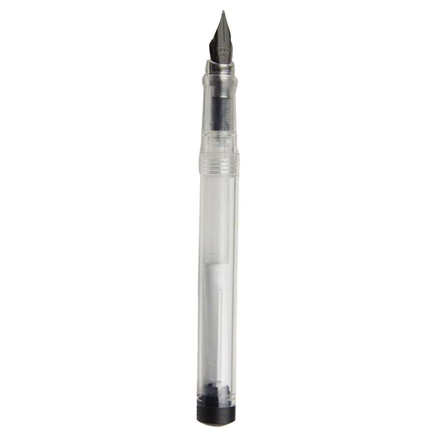 Penlux Junior Clear Black Fountain Pen