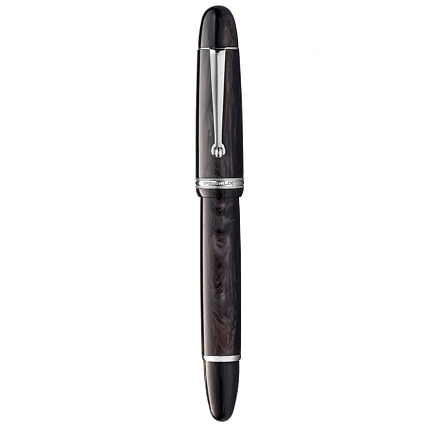 Penlux | Masterpiece Grande | Fountain Ink Pen | Black Wave Body | Piston Filling