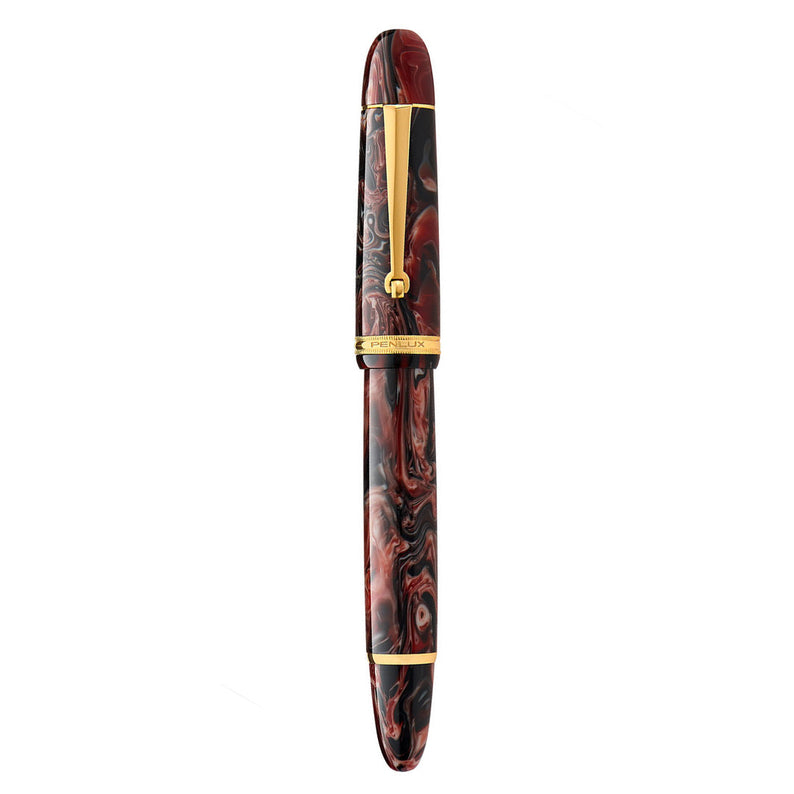 Penlux | Masterpiece Grande | Fountain Pen | Marble Wave | Piston Filling