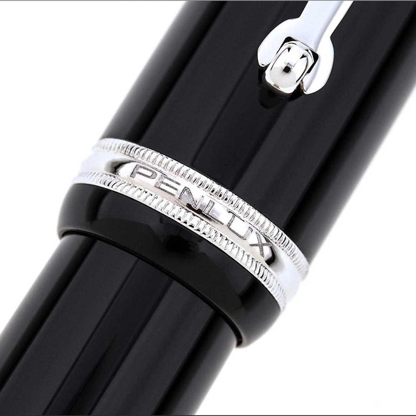 Penlux | Masterpiece Grande | Fountain Pen | Black Body | Piston Filling
